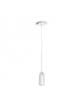 Lámpara colgante inteligente blanca, Philips Hue Devote, luz blanca cálida a fría Ref. 4300631P6