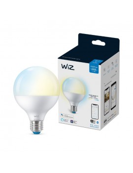 Wiz Bombilla Wifi y Bluetooth LED Regulable Blancos globo G95 75w E27