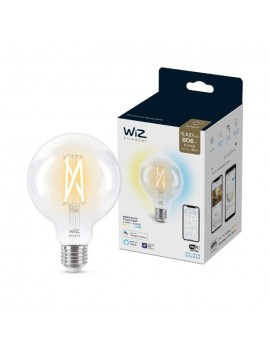 Wiz Bombilla Wifi LED Filamento Regulable Blancos globo G95 60w E27