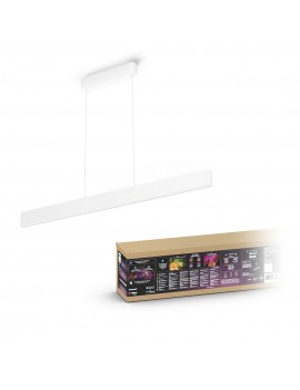Lámpara colgante inteligente LED de Cristal, Philips Hue Bluetooth Ensis, luz blanca y de colores Ref. 4090331P9