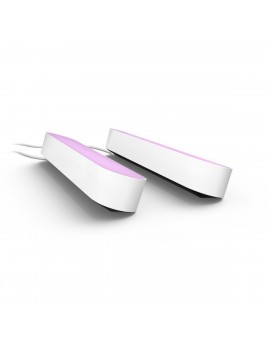 Barra de luz ambiental blanca y de color Hue Play de Philips (2 unidades) -  Apple (ES)