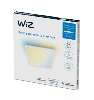 Panel WiZ Ceiling SQ 36W White 27-65K TW