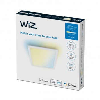 Panel WiZ Ceiling SQ 12W White 27-65K TW