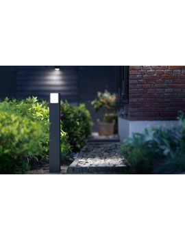 Philips myGarden Arbour lámpara de pie color antracita 6W Led integrado 4000K luz blanca fría